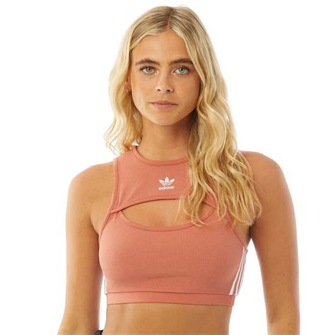 adidas top damen orange|adidas orange tops.